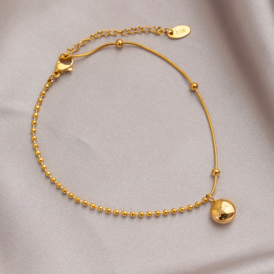 Love Charm Gold Anklet