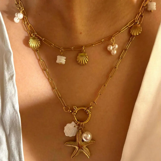 Halon Beachy Charms Necklaces