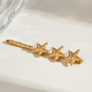 Coquie Shell Pearl Side Pin