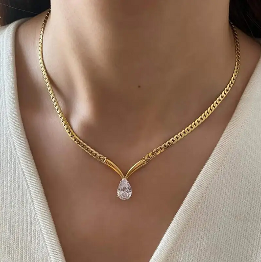 Hawai Statement Diamond Necklace✨