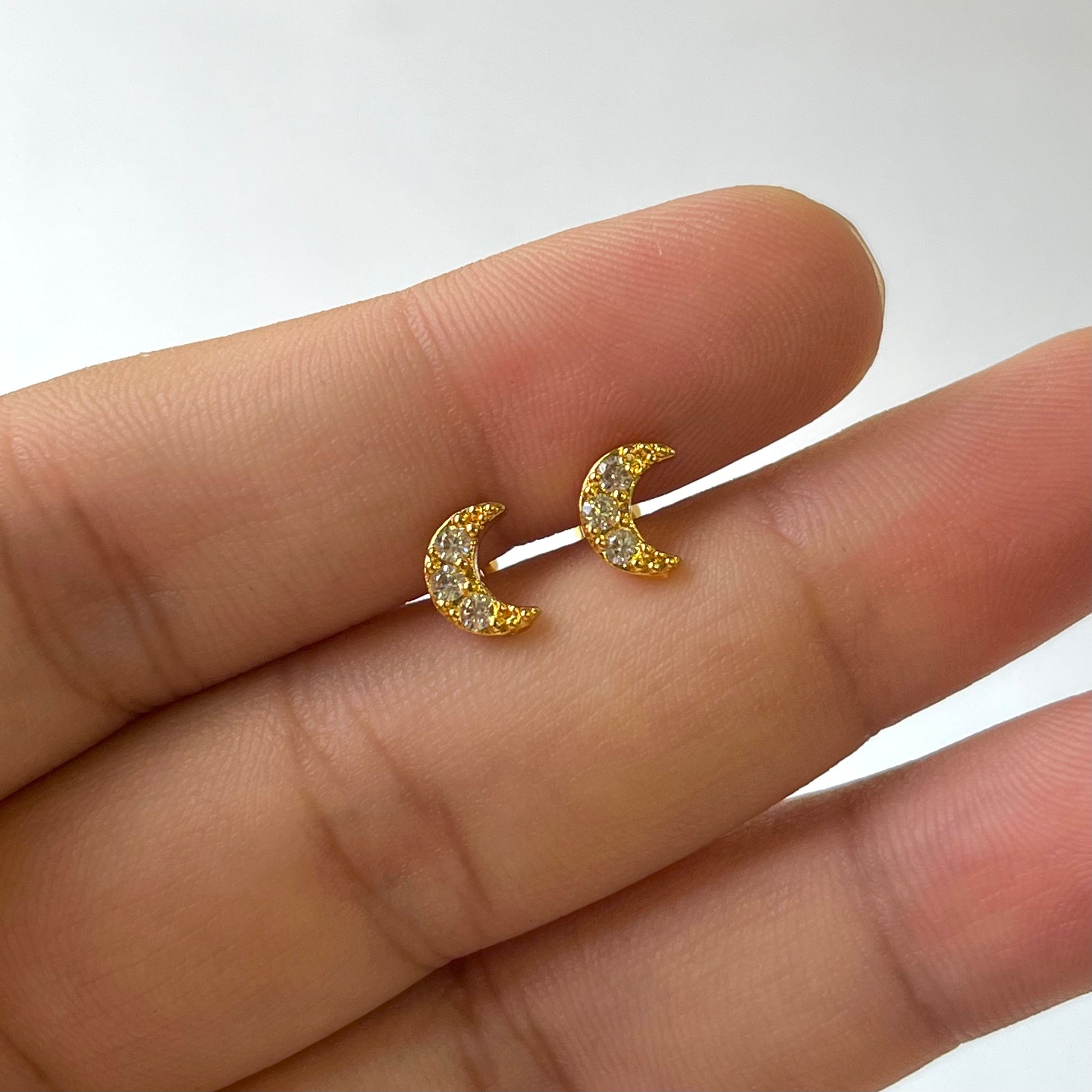 Fiza Moon Ball Back Studs