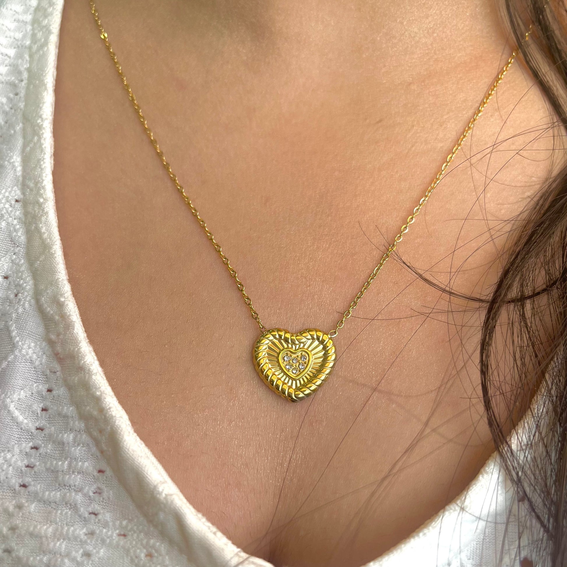 Selina Heart Cute Necklace