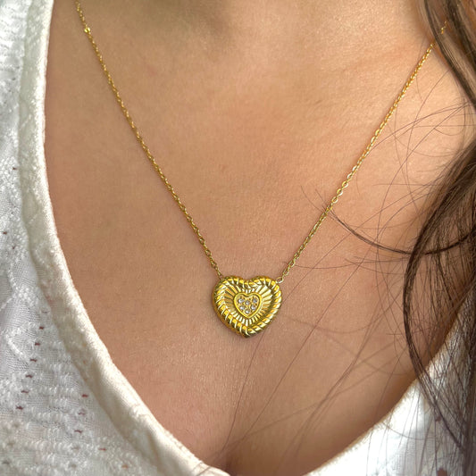Selina Heart Cute Necklace
