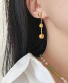 Brixton Ball Hanging Earrings