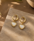 Motherly Pearl White Heart Huggies