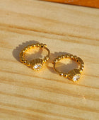 Besi Mini Diamond Hoops