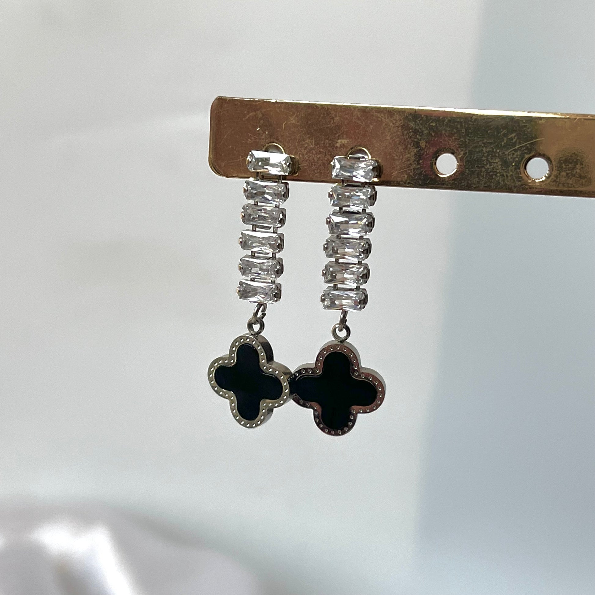 Jepio Silver Clover Earrings