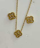Trifi Clover Diamond Set