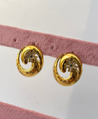 Quasi Flower Statement Earrings