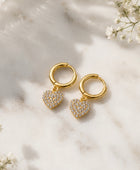 Serra Heart Gold Huggies