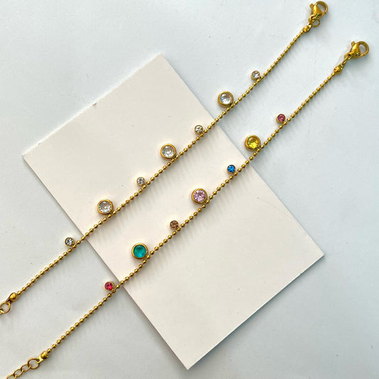 Ferry Round Charms Bracelets