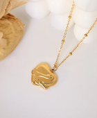 Hug Your Soul Gold Heart Necklace