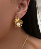 Effie Pearl Asymmetric Earrings
