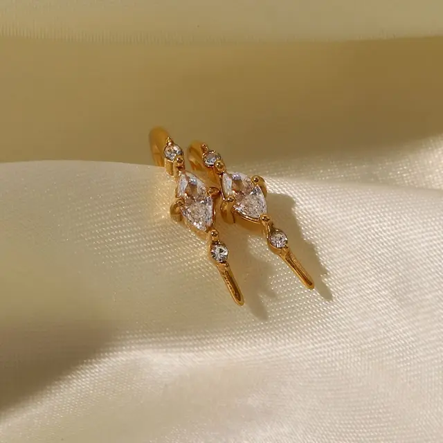 Jani Put on Diamond Earrings