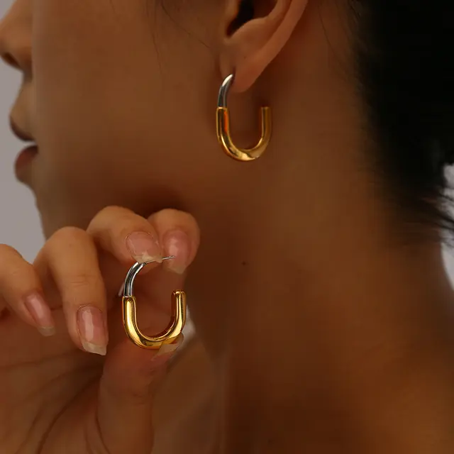 Kai Double Tone Earrings