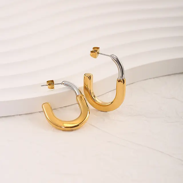 Kai Double Tone Earrings