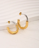 Kai Double Tone Earrings