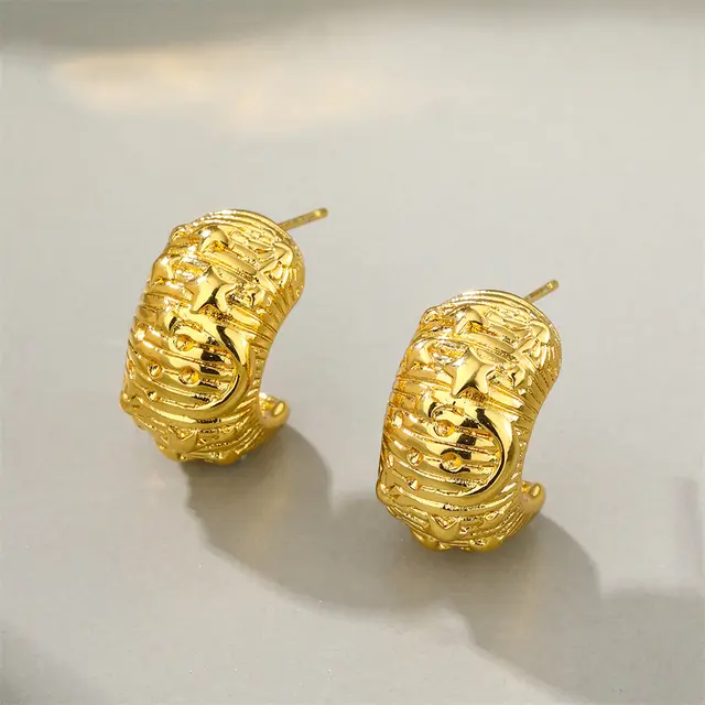 Bridgten Star and Moon Earrings