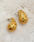 Checkerd Bottega Earrings