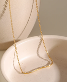 Seismic Wavy Delicate Necklace
