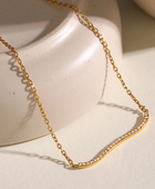 Seismic Wavy Delicate Necklace