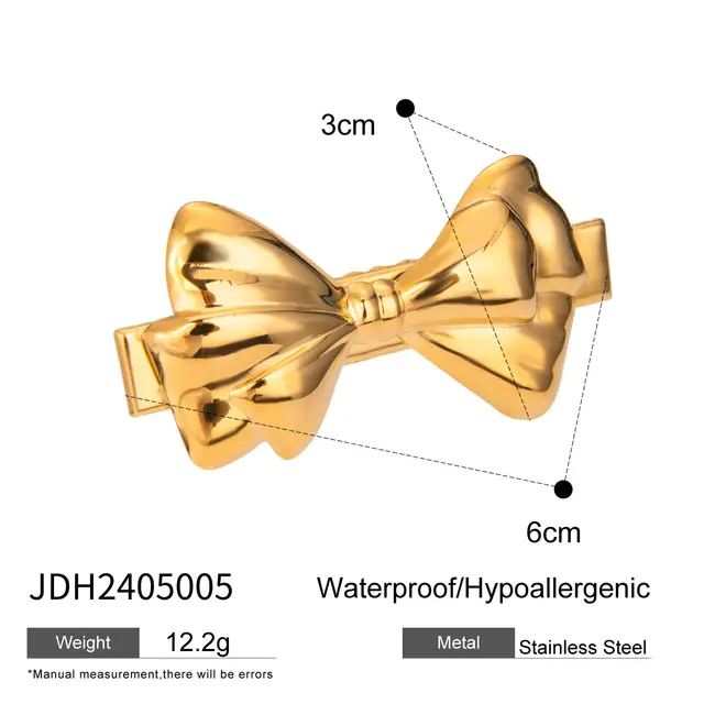 Princy Bow Crochette Hair Pin