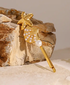 Mesmerised Ocean Pearl Side Pin