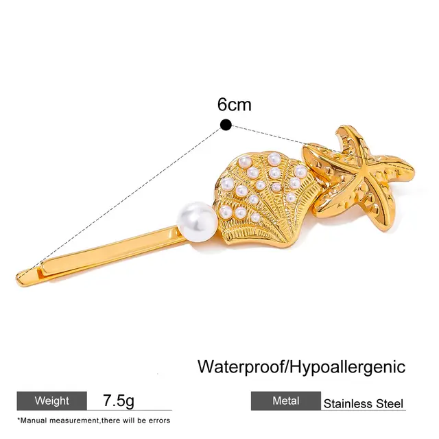 Mesmerised Ocean Pearl Side Pin