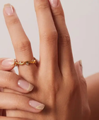 Tidal Stone Wavy Ring
