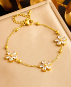 Bella Flower Minimal Bracelet