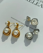 Bvelgin Pearl Gold Earrings