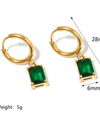 Quili Square Hanging Earrings