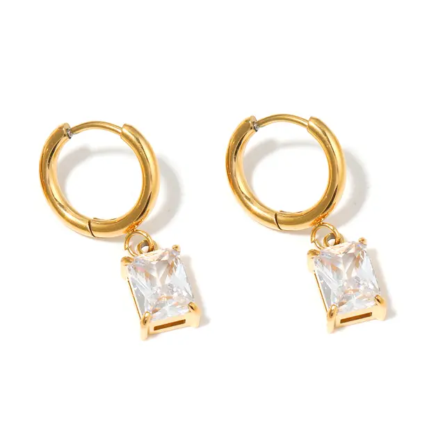 Quili Square Hanging Earrings