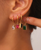 Quili Square Hanging Earrings