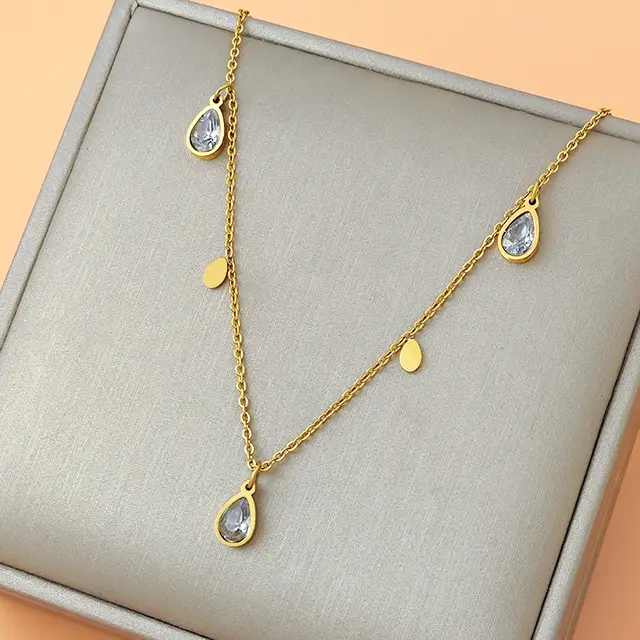 Dropi Aaliyah Gold Necklace