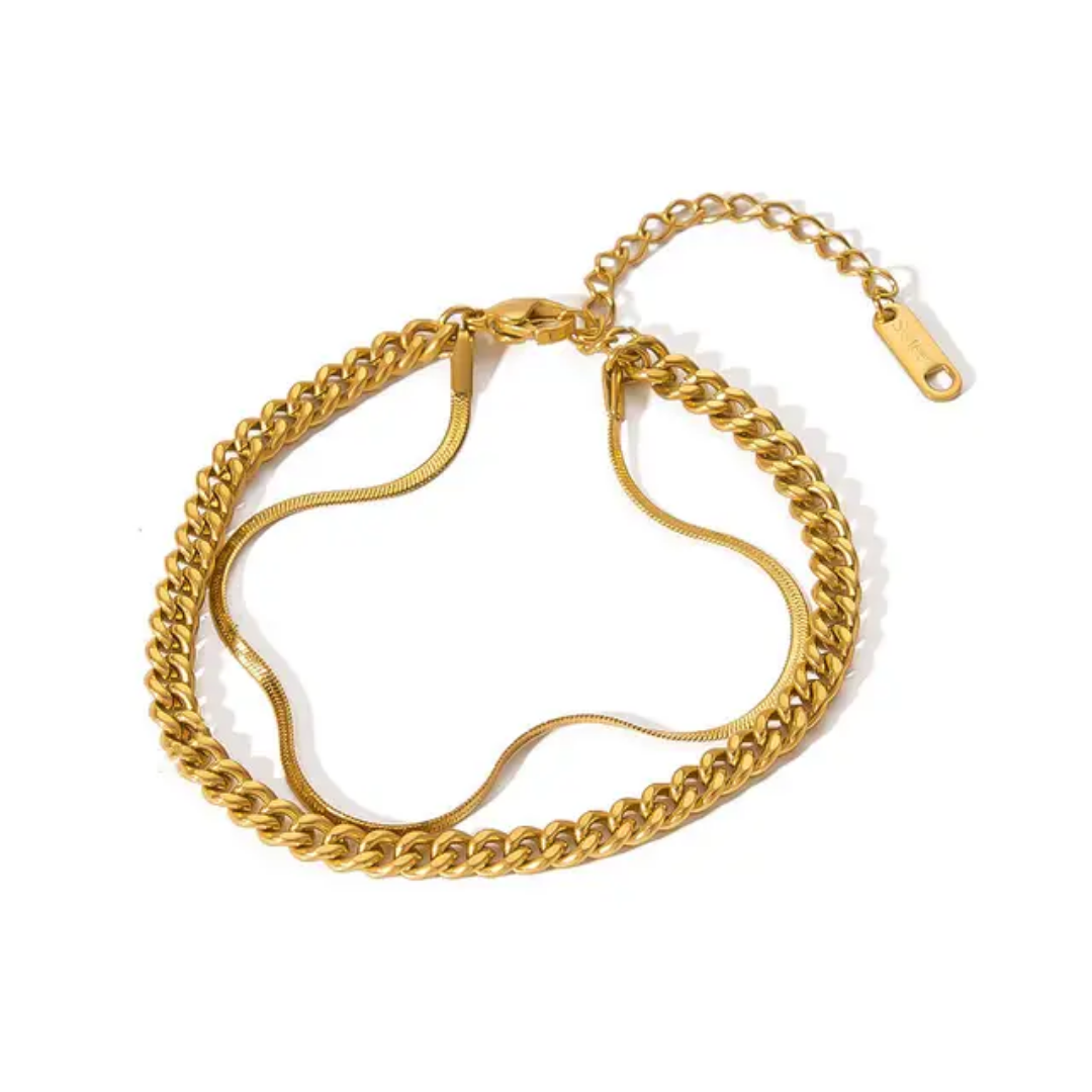 Rava Double Layered Bracelet