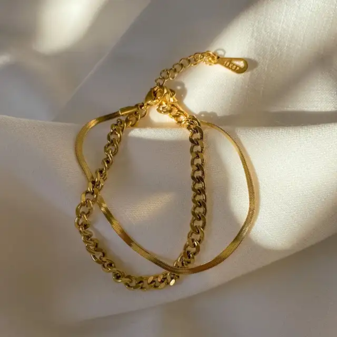 Rava Double Layered Bracelet