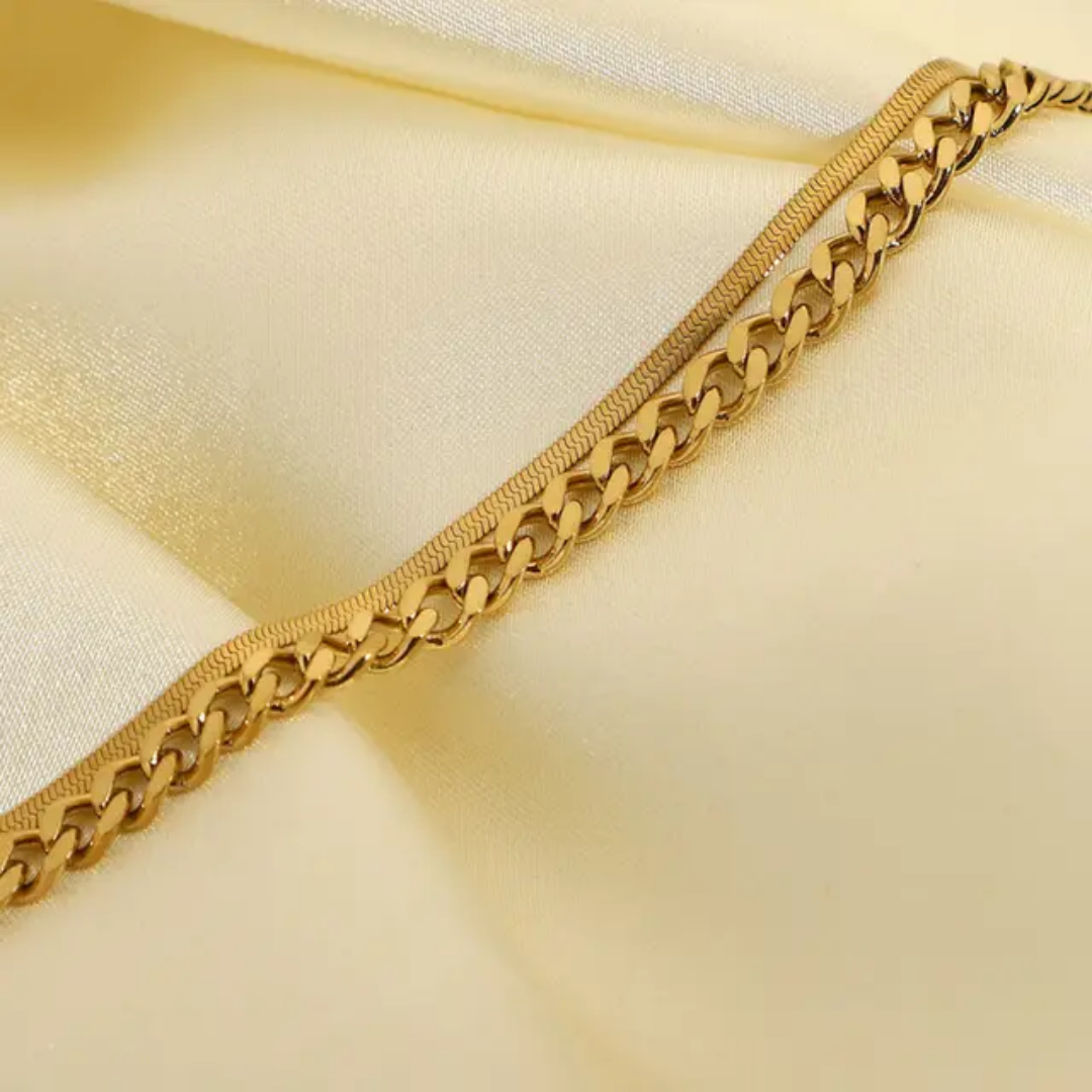 Rava Double Layered Bracelet