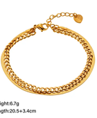 Rava Double Layered Bracelet