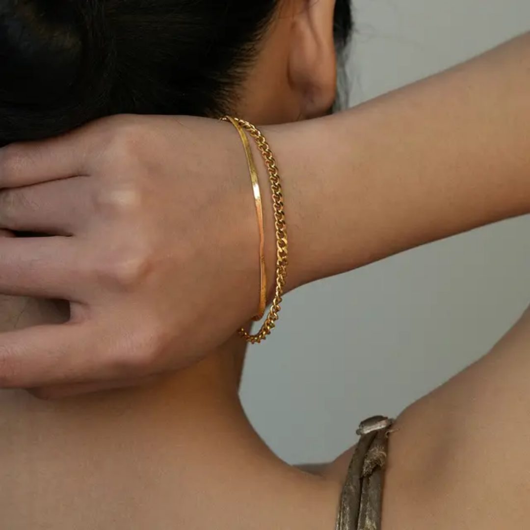 Rava Double Layered Bracelet