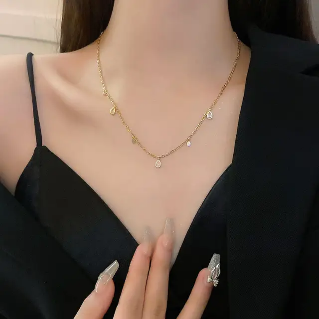 Dropi Aaliyah Gold Necklace