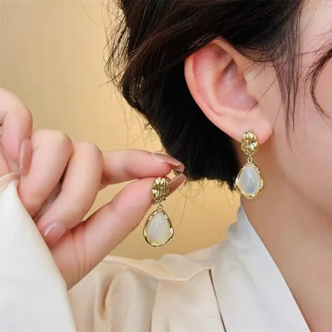 Farja Pearl Statement Earrings