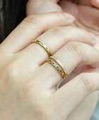 Duala Diamond Gold Ring