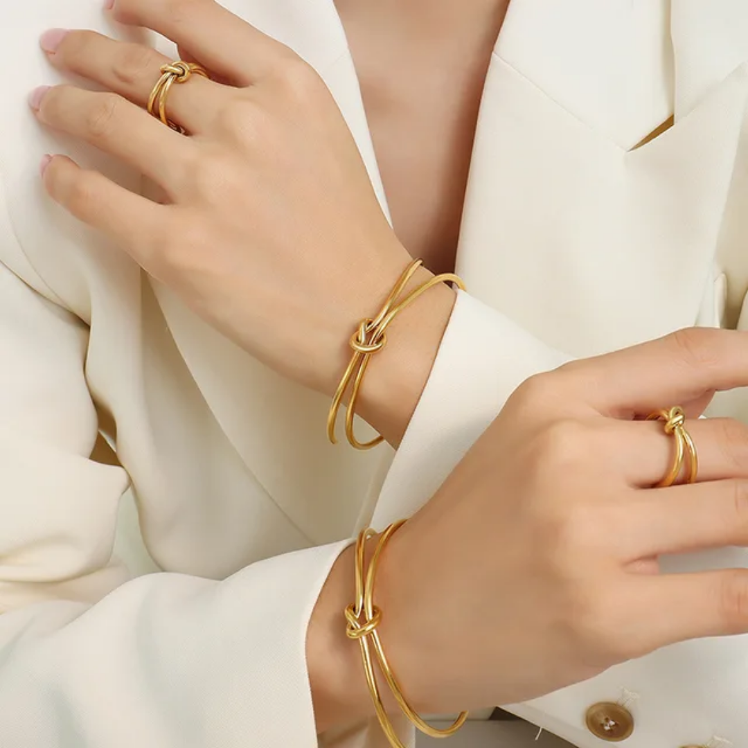 Drew Knot Tie Cuff✨
