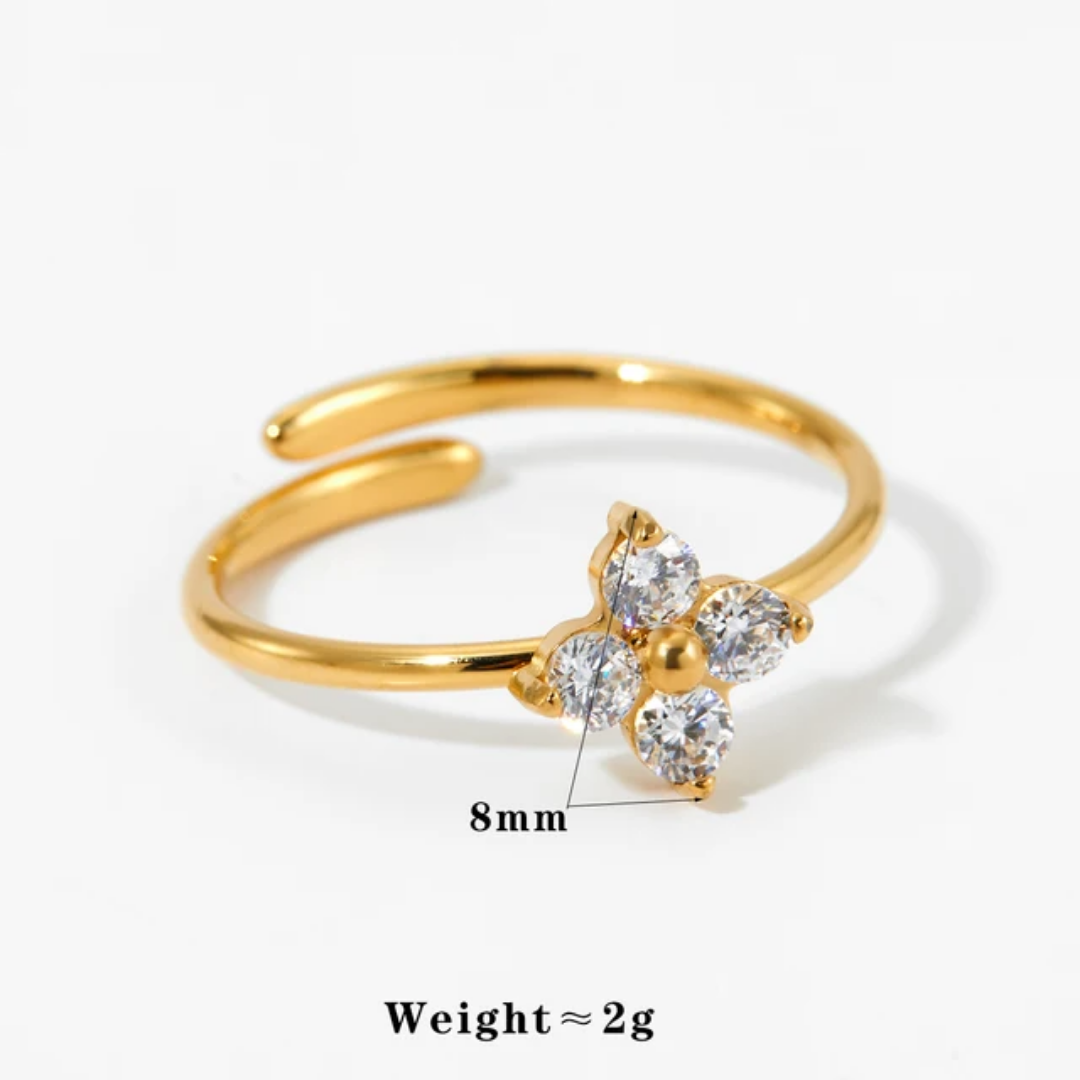 Give me Flower Diamond Ring✨
