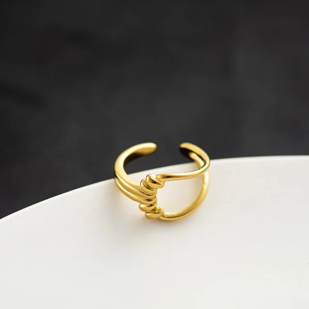 Janiel Classy Gold Ring