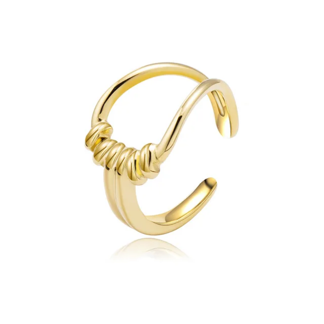 Janiel Classy Gold Ring