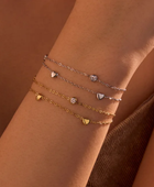 Kuhu Little Hearts Layered Bracelet