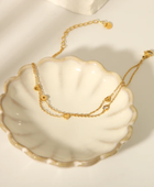 Kuhu Little Hearts Layered Bracelet