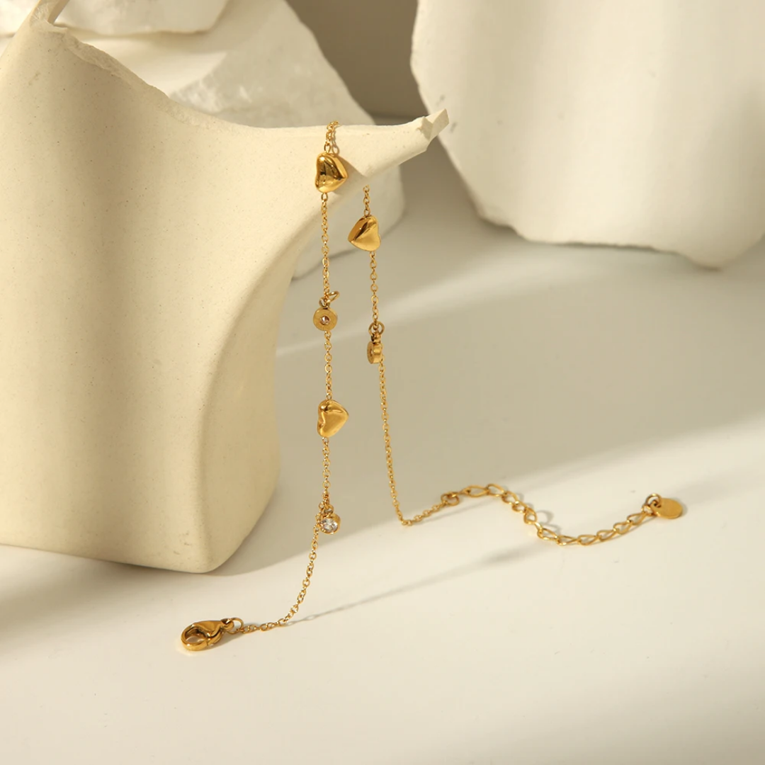 Lupa Hearts Diamond Bracelet